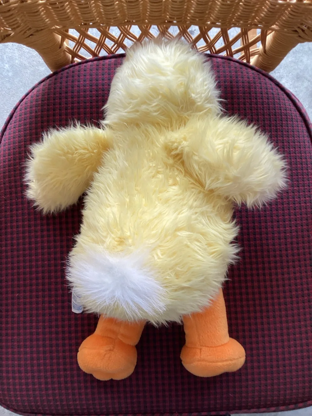 Build-A-Bear Yellow Plush Duck with Orange Beak